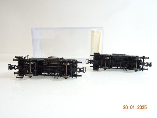 Brawa H0 Kesselwagen Vlismar Rotterdam 2 tlg. der NS in EVP PR5400 – Bild 4
