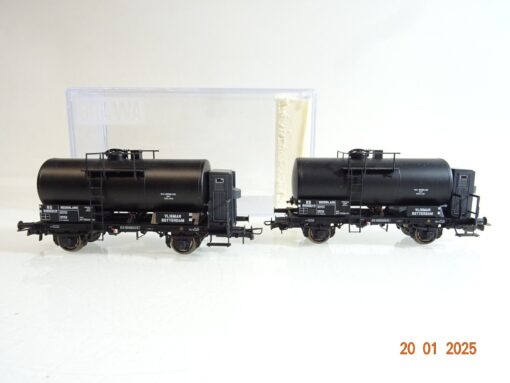 Brawa H0 Kesselwagen Vlismar Rotterdam 2 tlg. der NS in EVP PR5400