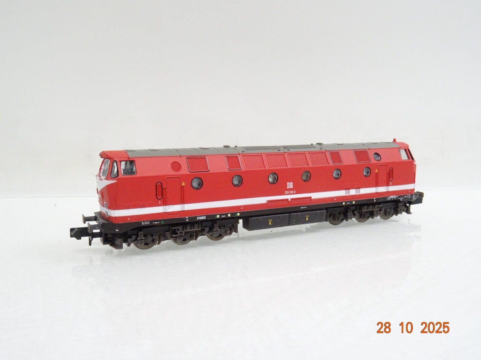 Brawa N 1402 Diesellok BR 229 100-3 der DR JL3954 o.