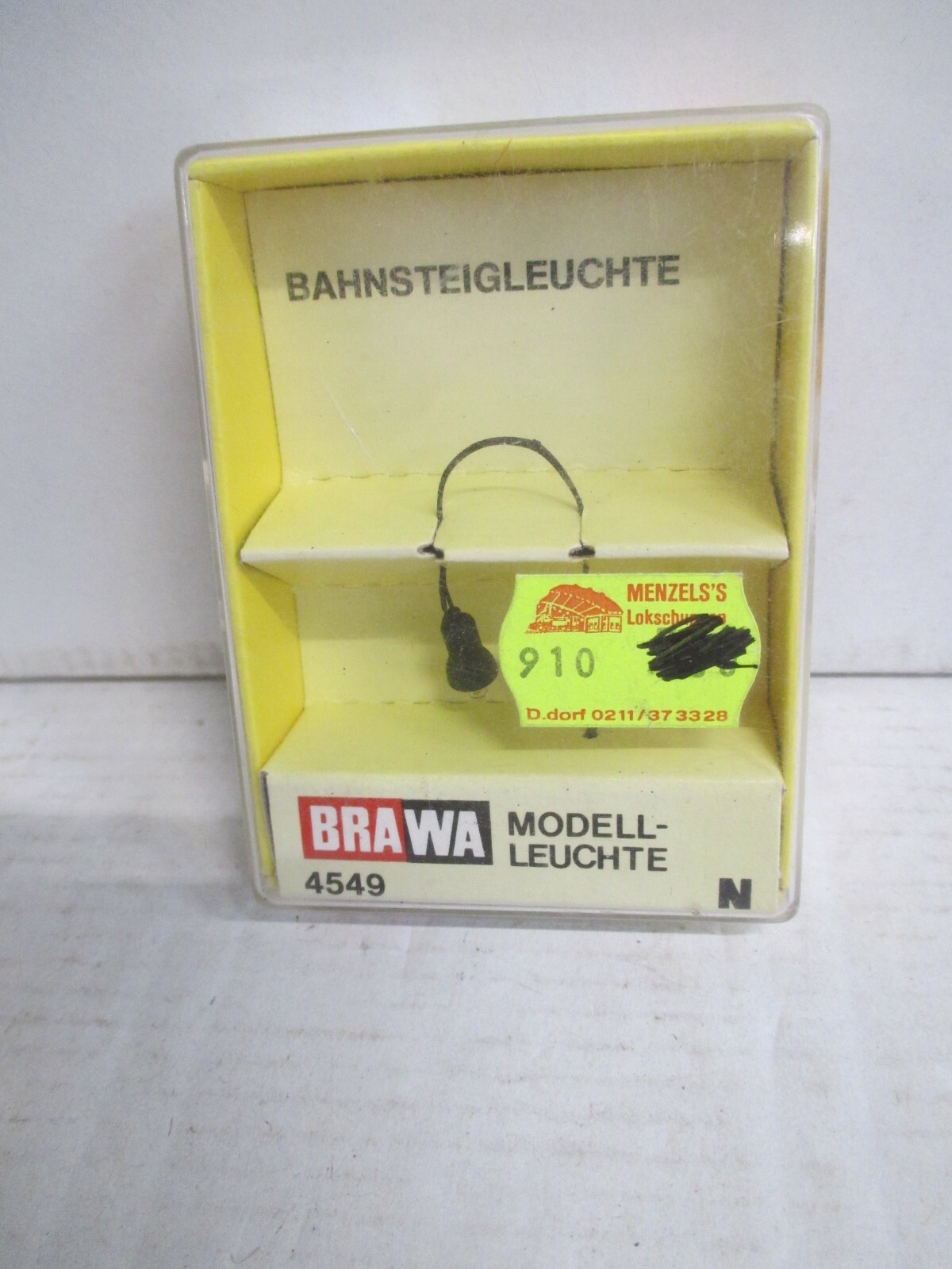 Brawa N 4549 Bahnsteigleuchte m.OVP WZ3002