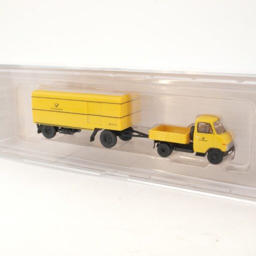 Brekina 1:87 018019 Serie 19 ENSER-Zugmaschine mit Paketanhänger in OVP RG7190