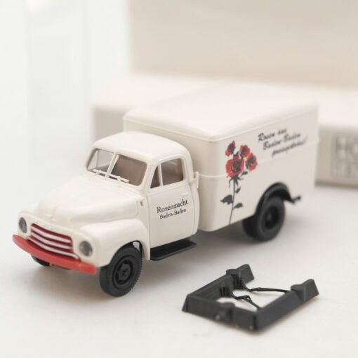 Brekina 1:87 018384 Opel Blitz Koffer Rosenzucht in OVP QR2682