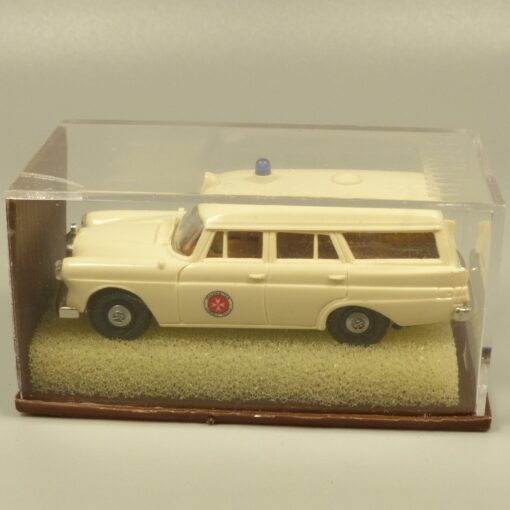 Brekina 1:87 1876 Mercedes Benz 190 Krankenwagen Johanniter in OVP EX6007 – Bild 4