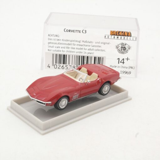 Brekina 1:87 19969 Corvette C3 neuwertig in OVP QR9586