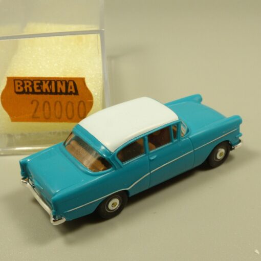 Brekina 1:87 20000 Opel Rekord P1 zweifarbig in OVP EX5360 – Bild 3