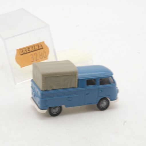 Brekina 1:87 3280 VW T1 Doka Pritsche Plane in OVP QR9392 – Bild 3