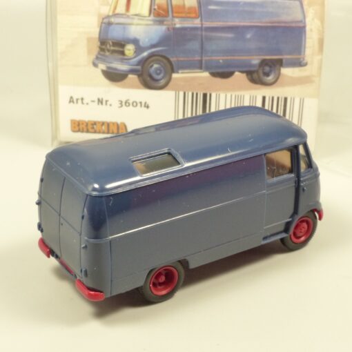 Brekina 1:87 36014 MB  L 319 Kastenwagen dunkelblau neutral in OVP EX7256 – Bild 3
