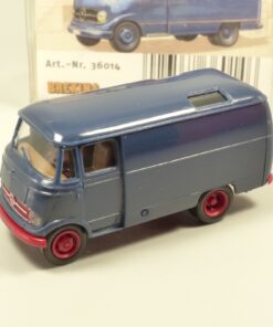 Brekina 1:87 36014 MB  L 319 Kastenwagen dunkelblau neutral in OVP EX7256