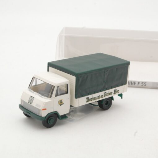 Brekina 1:87 37519 Hanomag-Henschel F55 Dortmunder Actien Bier in OVP QR9195