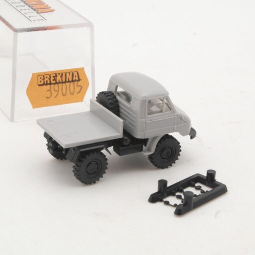 Brekina 1:87 39005 Unimog 411 Flachpritschenwagen in OVP RR2948 – Bild 3