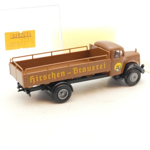 Brekina 1:87 4019 MB L311 Pritsche Hirschen Brauerei in OVP RG384 – Bild 3