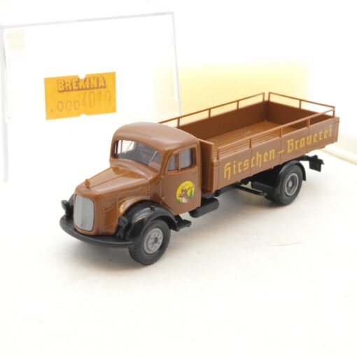 Brekina 1:87 4019 MB L311 Pritsche Hirschen Brauerei in OVP RG384