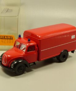 Brekina 1:87 42181 Magirus Mercur Koffer-LKW Feuerwehr in OVP EX7227