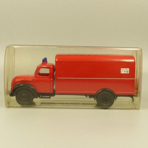Brekina 1:87 42181 Magirus Mercur Koffer-LKW Feuerwehr in OVP EX7227 – Bild 4