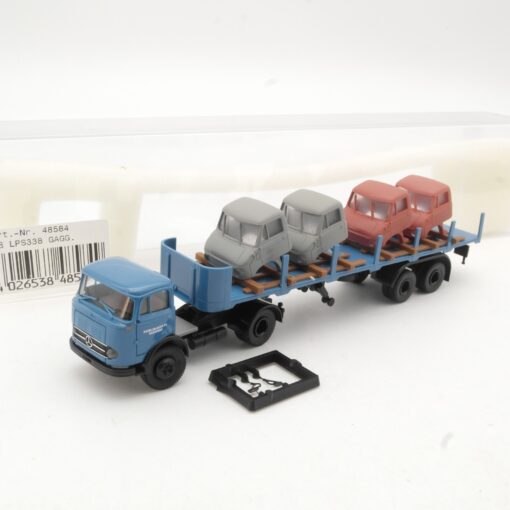Brekina 1:87 485849 MB LPS338 Rungen-Sattelzug mit Ladung in OVP RR830