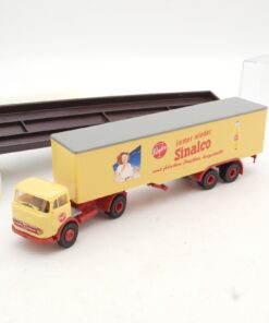 Brekina 1:87 48585 MB 338 Koffersattelzug Sinalco in OVP QR1194