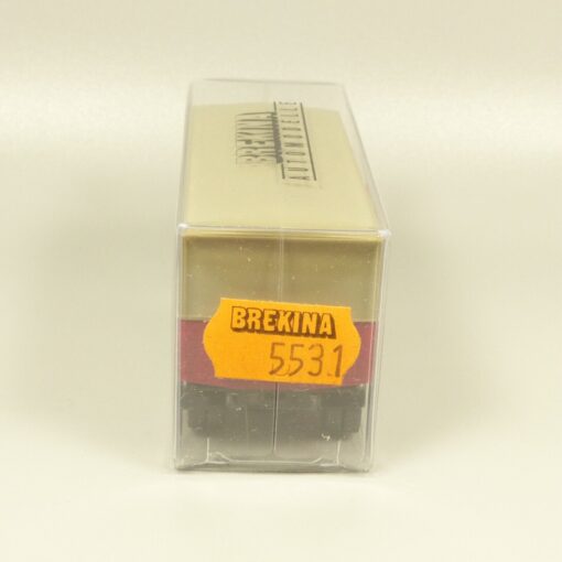 Brekina 1:87 5531 2-achs Anhänger Pritsche/Plane in OVP EX5289 – Bild 4