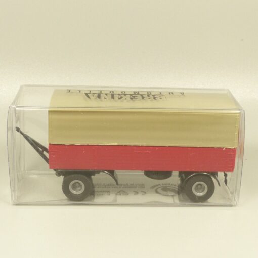 Brekina 1:87 5531 2-achs Anhänger Pritsche/Plane in OVP EX5289