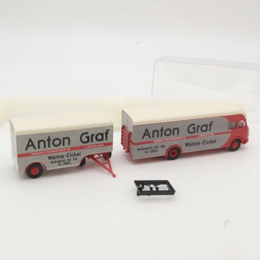 Brekina 1:87 5710 MB Hängerzug Anton Graf in OVP QR9528 – Bild 3