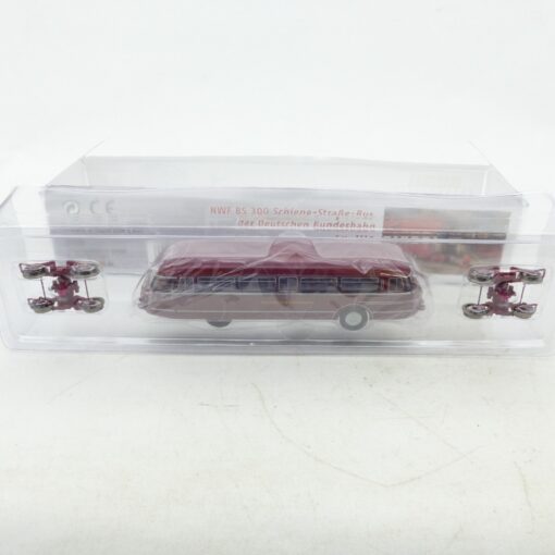 Brekina 1:87 63000 NWF BS 300 Schiene-Straße-Bus der DB Ep. IIIa in OVP EX6824 – Bild 3