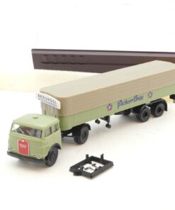 Brekina 1:87 78352 MAN Pausbacke Sattelzug Pschorr Bräu in OVP RG1355