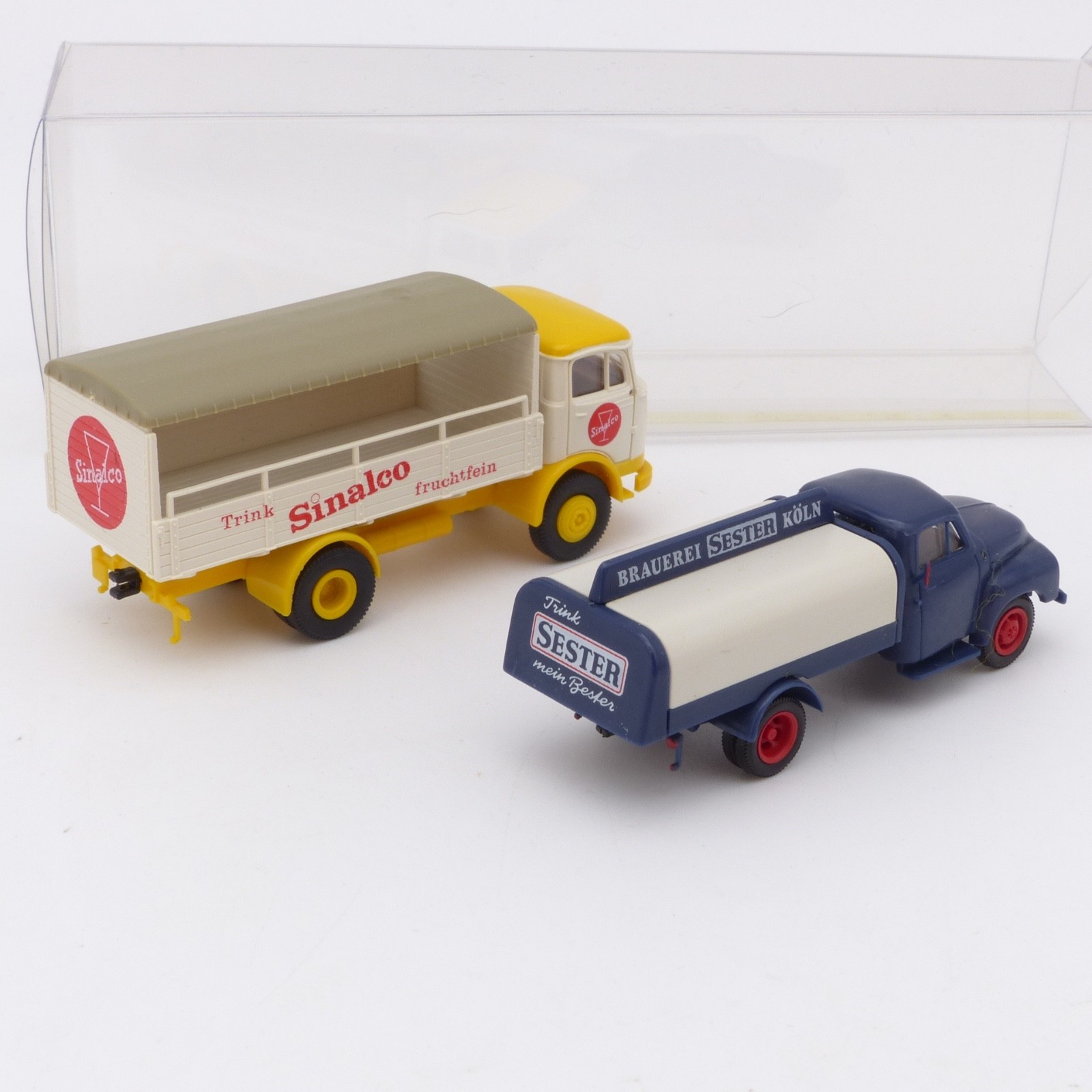 Brekina 1:87 Doppelpack Getränke Kleinlaster Sinalco / Sester in EVP EX8399 – Bild 3