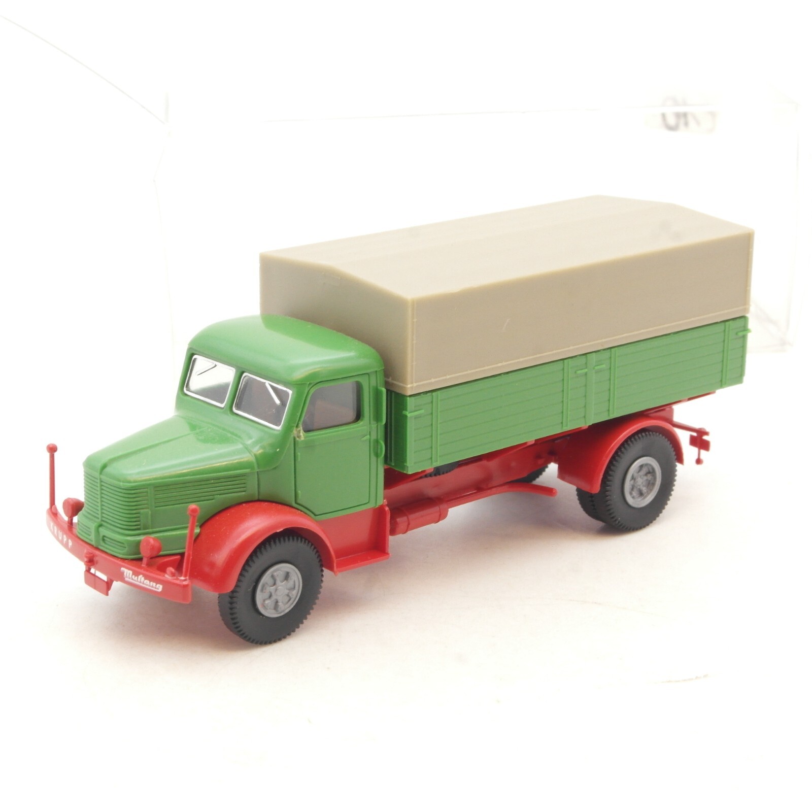 Brekina 1:87 Krupp Mustang Pritsche Plane in EVP RG820