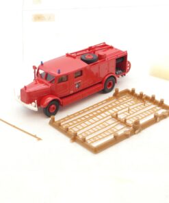 Brekina 1:87 MB L 4500 LF25 Pompiers Ville de Phalsbourg in OVP RG177