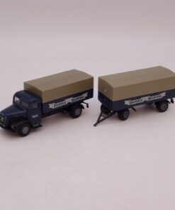 Brekina 1:87 Nr.: 7221 MAN F8 Hängerzug Dachser Spedition, siehe Bilder o.EB8928