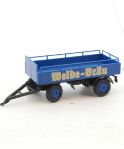 Brekina 1:87 Pritschen Anhänger Weide Bräu in EVP RG216