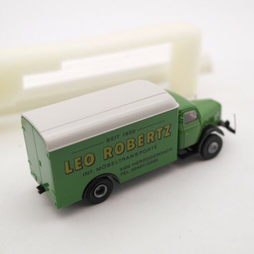 Brekina 1:87 SoMo Henschel LKW Leo Robertz in OVP RI1495 – Bild 3