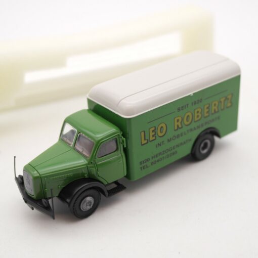 Brekina 1:87 SoMo Henschel LKW Leo Robertz in OVP RI1495