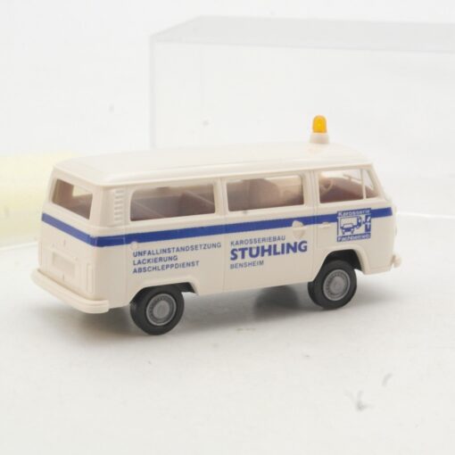 Brekina 1:87 VW T2 Bus Karosseriebau Stühling in OVP QR2850 – Bild 3