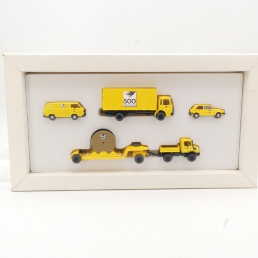 Brekina 1:87 Werbemodell Set 500 Jahre Post 4 Fahrzeuge in OVP QR8165