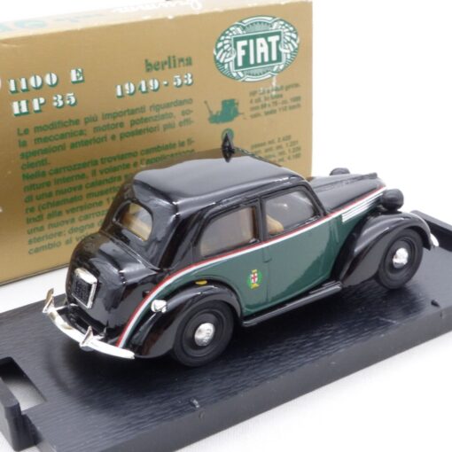 Brumm 1:43 R215 Fiat 1100 E Berlina Taxi Milano in OVP EX3867 – Bild 3