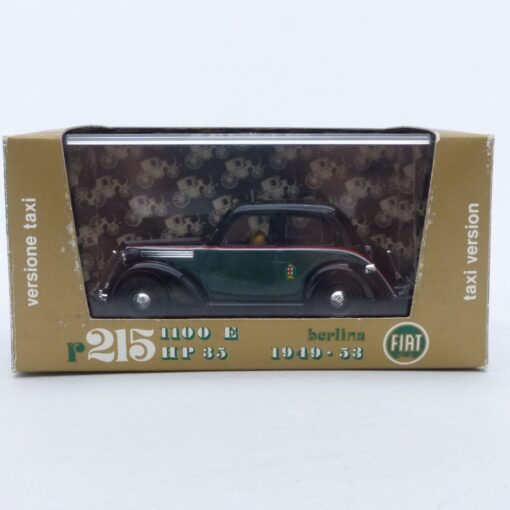 Brumm 1:43 R215 Fiat 1100 E Berlina Taxi Milano in OVP EX3867 – Bild 4