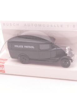 Busch 1:87 47706 Ford Modell AA Police Patrol neuwertig in OVP RT5362