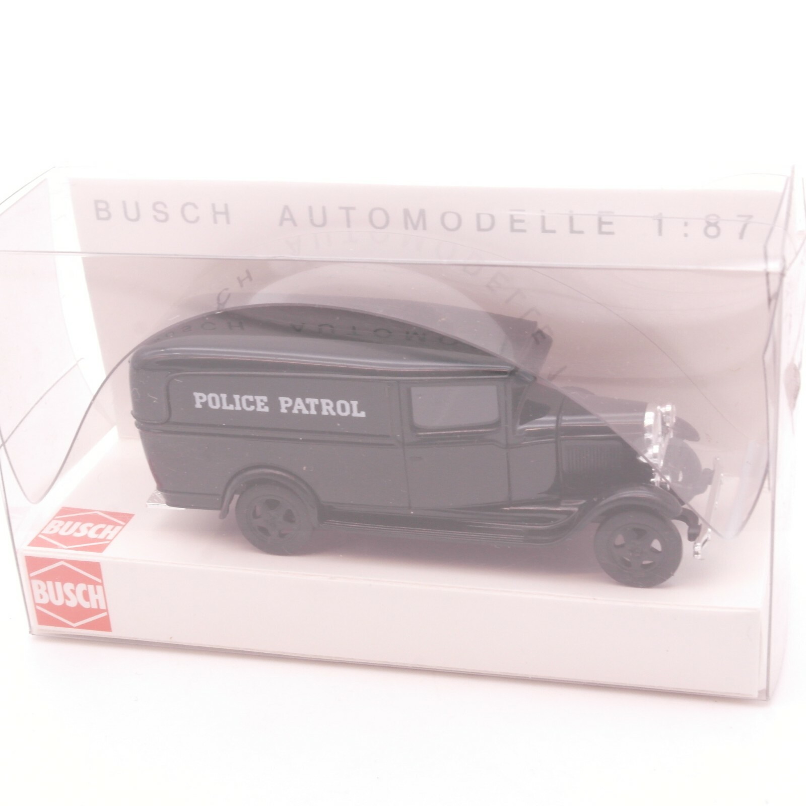 Busch 1:87 47706 Ford Modell AA Police Patrol neuwertig in OVP RT5362