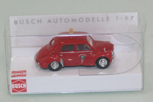 Busch 1:87 H0 46518 Renault 4CV Feuerwehr Paris Sapeurs neuwertig OVP (JS9287)