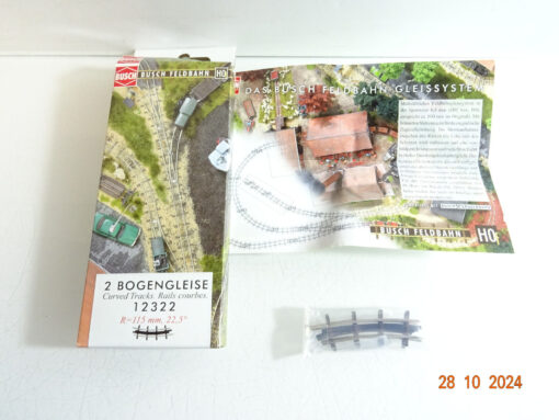 Busch H0 12322 Bogengleise in OVP CK3624