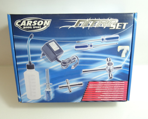 Carson 50 090 5082 Nitro-Set Glühstarter 2000mAh + Zubehörin OVP AR8154