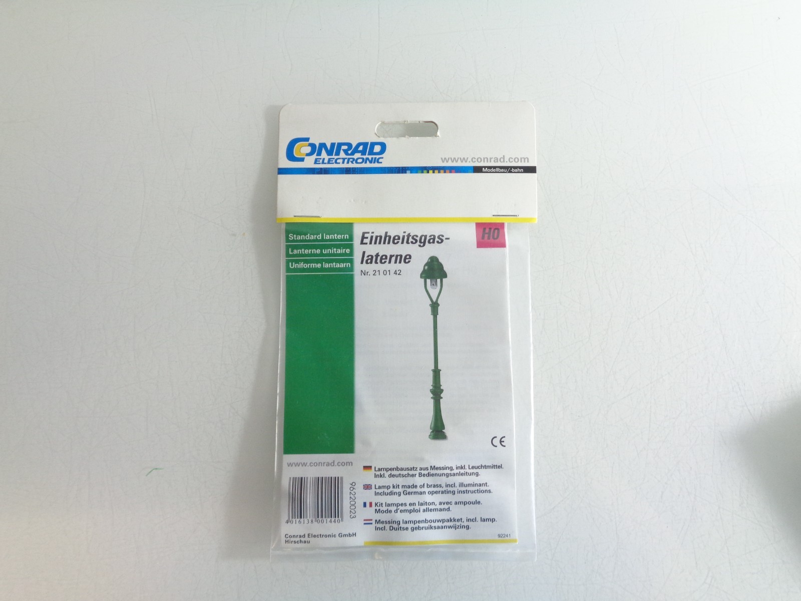 Conrad H0 210142 Bausatz Einheitsgaslaterne siehe Foto in OVP PK1829