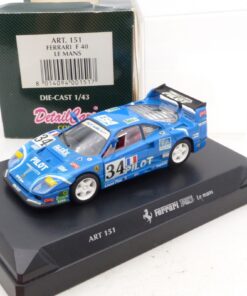 Detail Cars 1:43 ART 151 Ferrari F40 Le Mans #34 in OVP EX7741