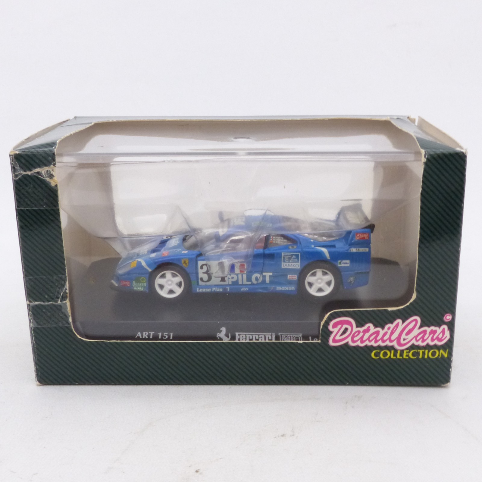 Detail Cars 1:43 ART 151 Ferrari F40 Le Mans #34 in OVP EX7741 – Bild 4