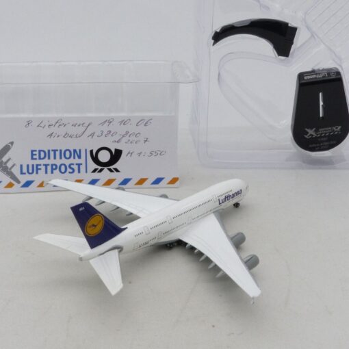 Deutsche Post Philatelie 1:550 Airbus A380-800 ab 2007 in EVP EX5389 – Bild 3