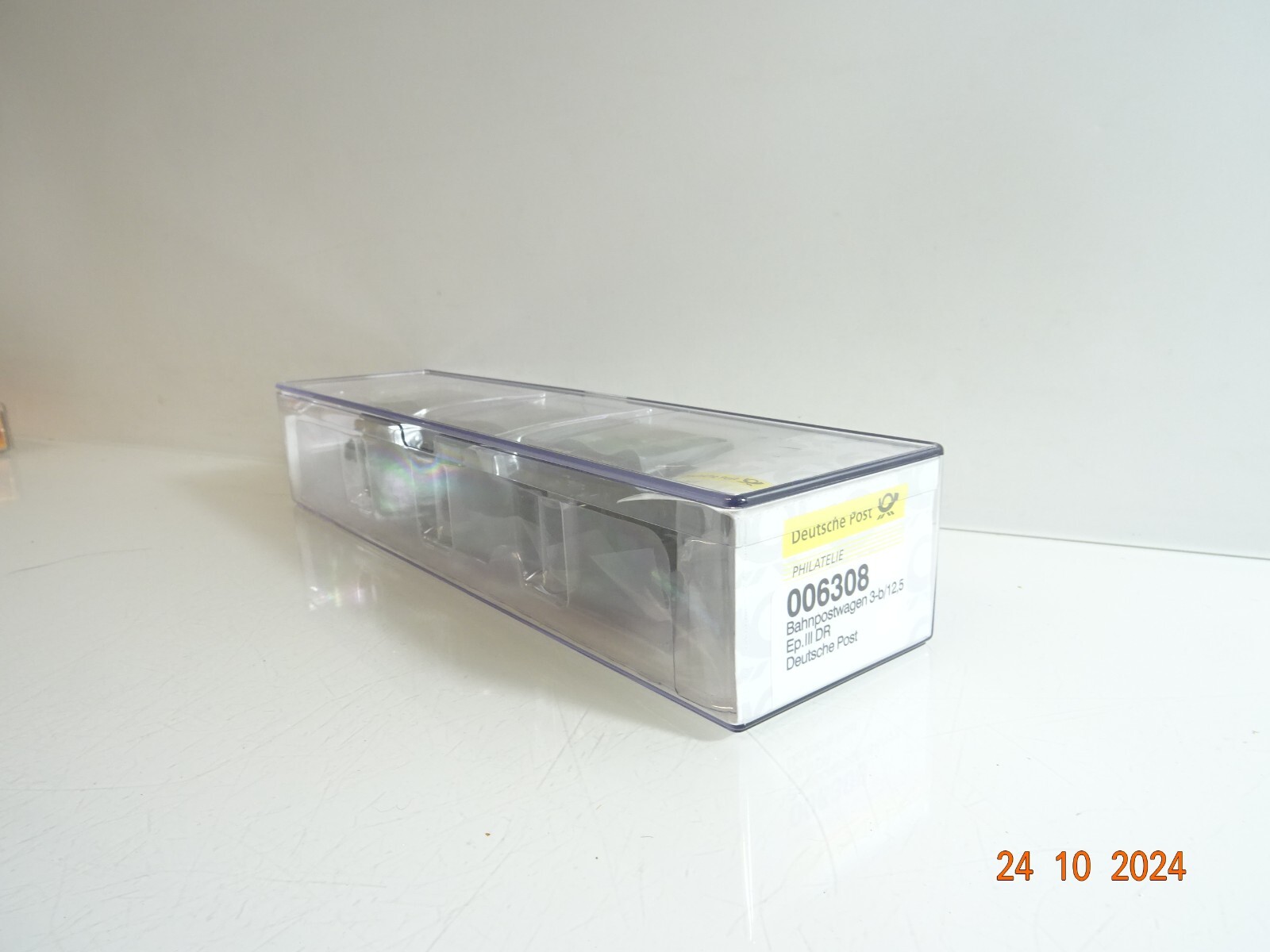 Electrotren H0 006308 Bahnpostwagen der DRP neuwertig in OVP PR3481 – Bild 3