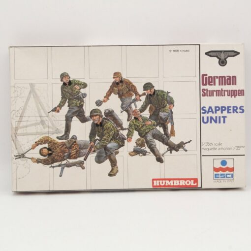 Esci 1/35 No 5006 German Sturmtruppen Sappers Unit, in OVP EA3510