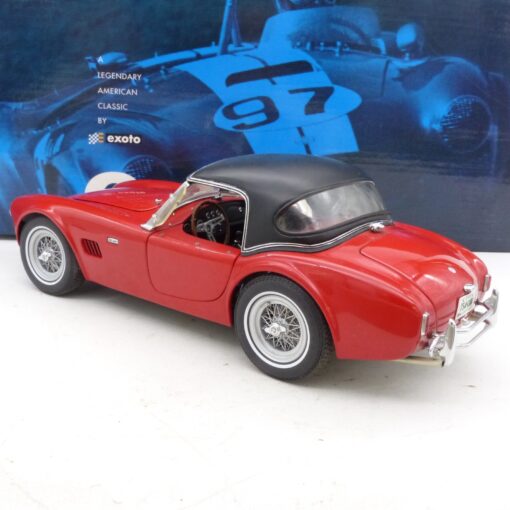 Exoto 1:18 18129 Shelby AC Cobra 289 Roadster mit Hardtop 1963 in OVP EX7858 – Bild 4