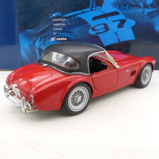 Exoto 1:18 18129 Shelby AC Cobra 289 Roadster mit Hardtop 1963 in OVP EX7858 – Bild 7