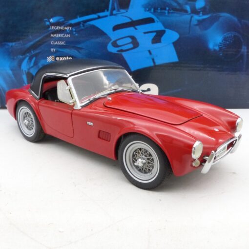 Exoto 1:18 18129 Shelby AC Cobra 289 Roadster mit Hardtop 1963 in OVP EX7858 – Bild 9